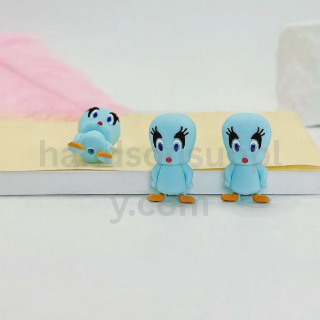 Tweety Bird 3D Cute Vivid Cartoon Silicone Focal Beads