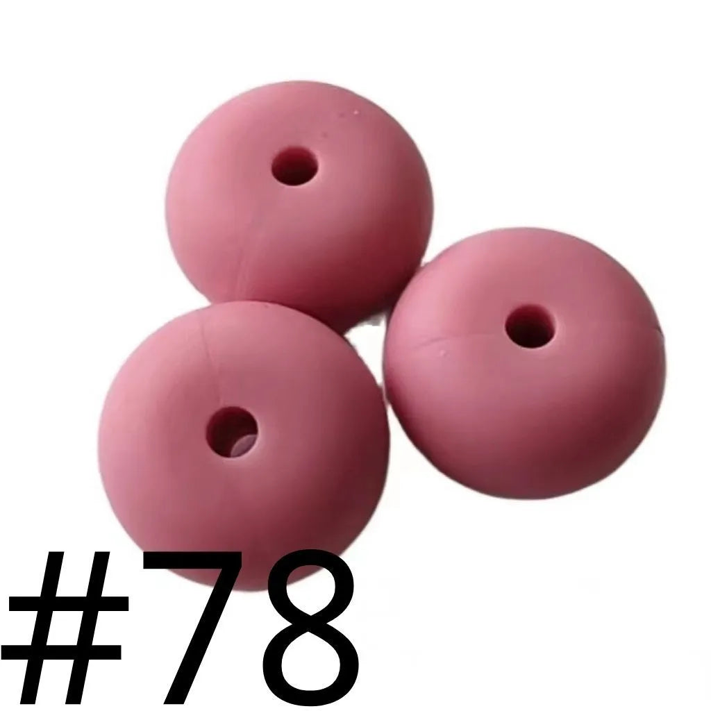Wheel Beads Abacus Silicone Beads