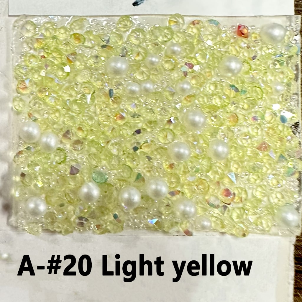 Wraps Tapes with White Pearls Cone Shape DIY Bling Bling Rhinestones for Pen, Around 40*28MM, 78pcs in 1 Sheet, Please Read the Description
