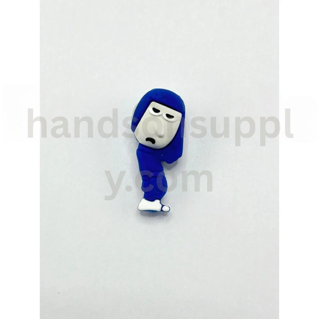3D Ennu Insid Out Cartoon Silicone Focal Beads (ship out in around 4-6 Days after ordering)