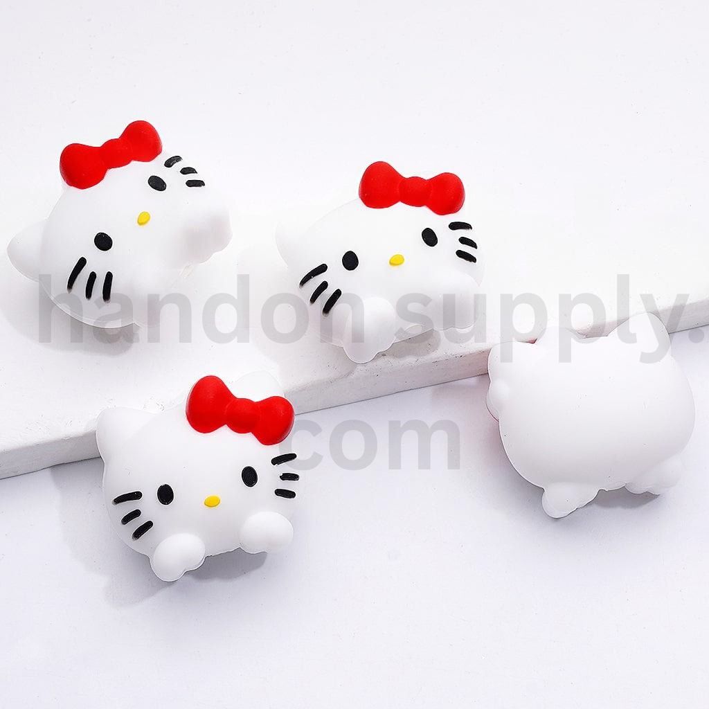 3D Sanri Character Silicone Focal Beads Assorted Styles Keroppi, Kuromi, Kitty & More