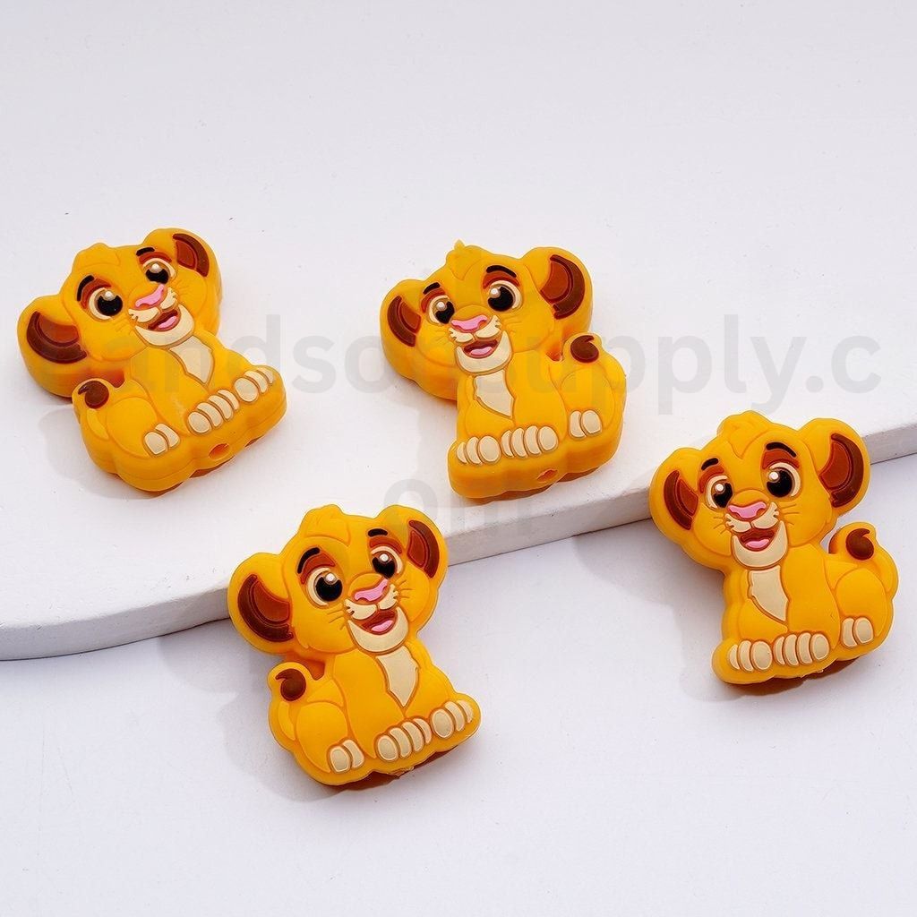 Colorful Cute Design Silicone Focal Beads from The Lio Kin Series
