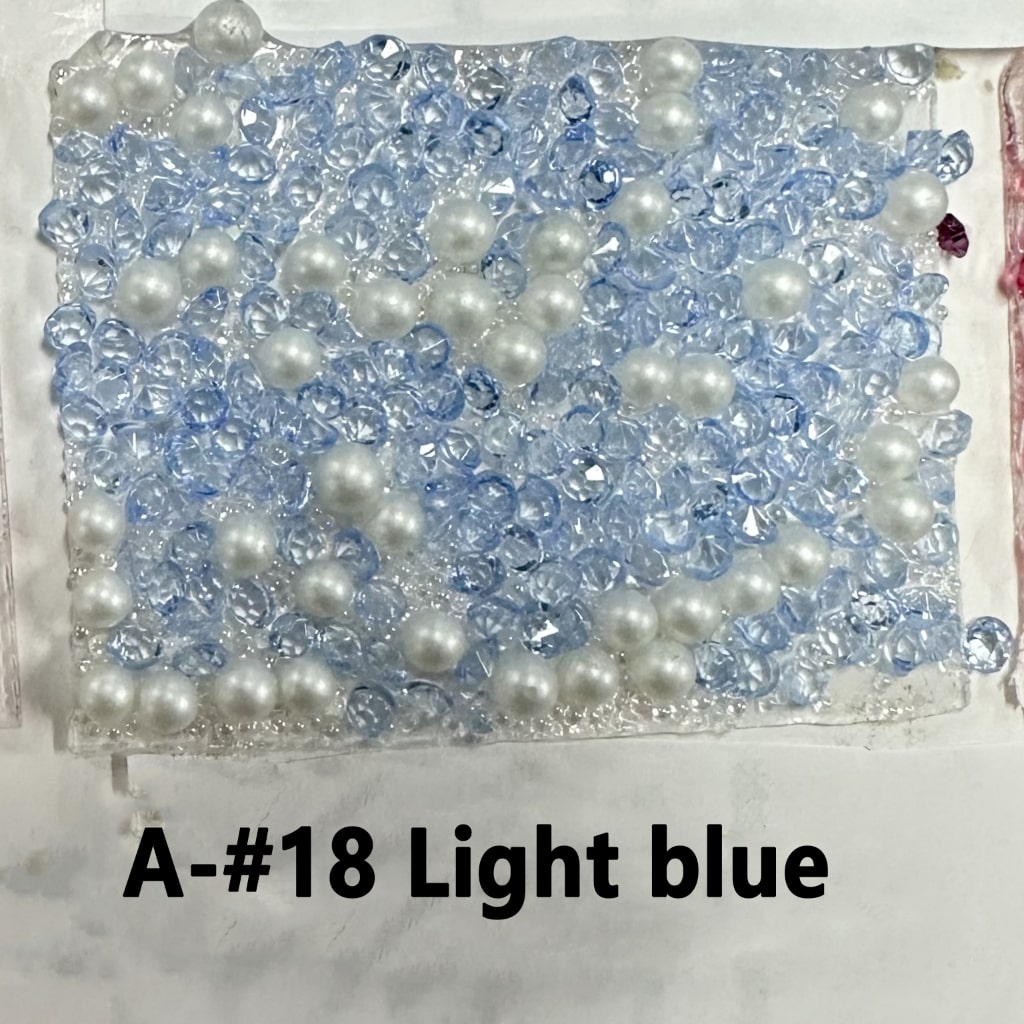 Wraps Tapes with White Pearls Cone Shape DIY Bling Bling Rhinestones for Pen, Around 40*28MM, 78pcs in 1 Sheet, Please Read the Description