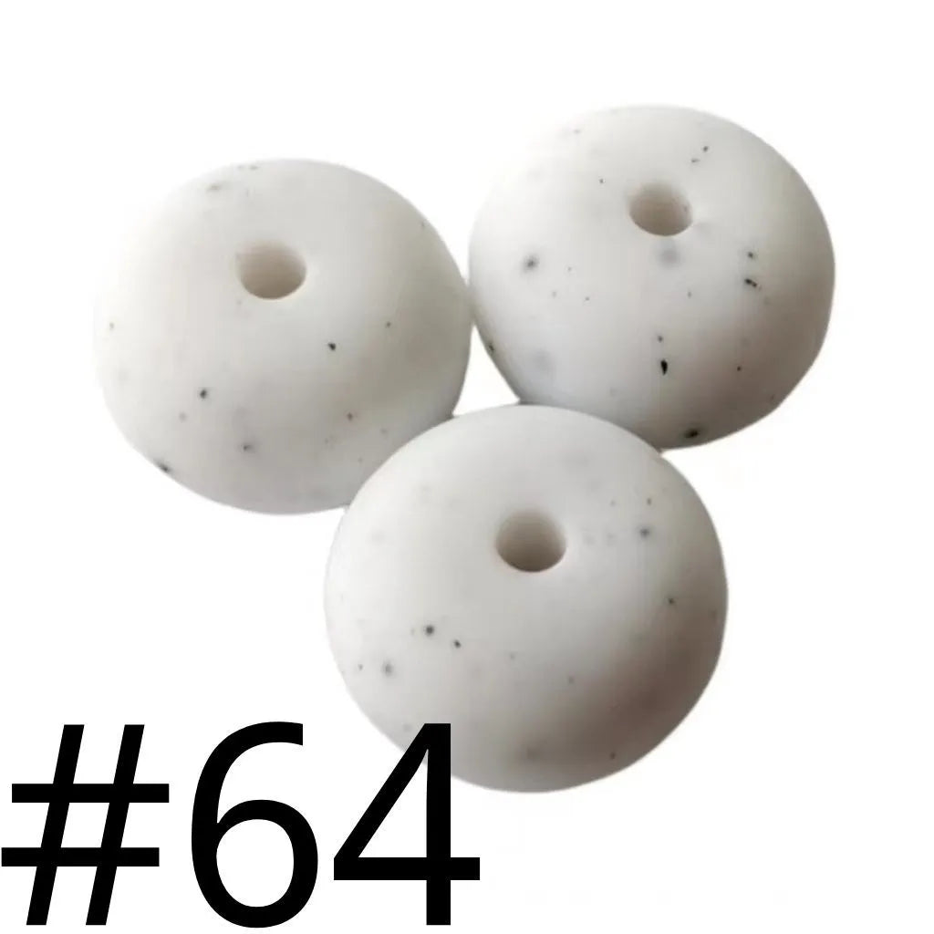 Wheel Beads Abacus Silicone Beads