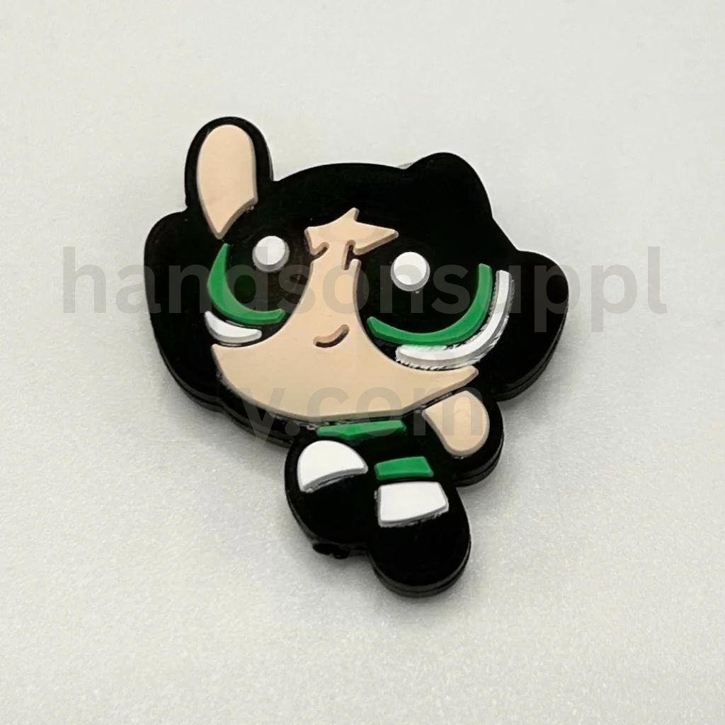 Cute Cartoon Boy Silicone Beads