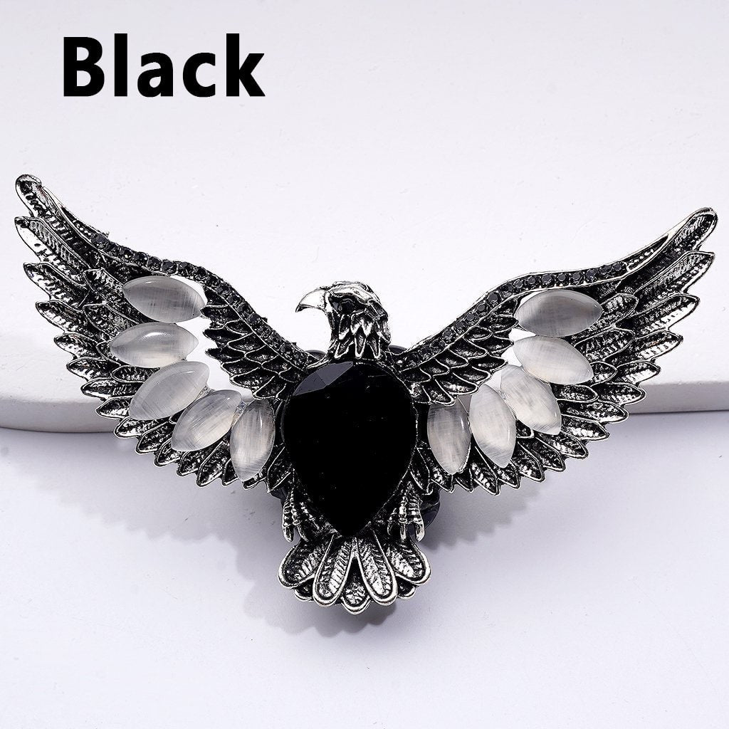 Large Water Drop Exquisite Fancy Gold Silver Alloy Eagle with Shiny Rhinestones White Pearls Cute Hearts Flowers Snowflakes Clay Beads, Around 80*50MM