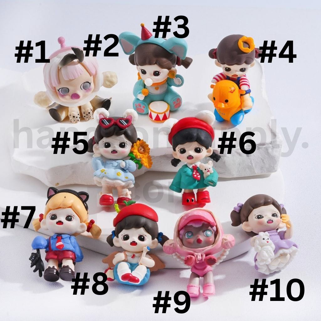 Blind Box Tntspac Bab Zora Figures Unspeakable Secret Series No Hole Jewelry Accessories