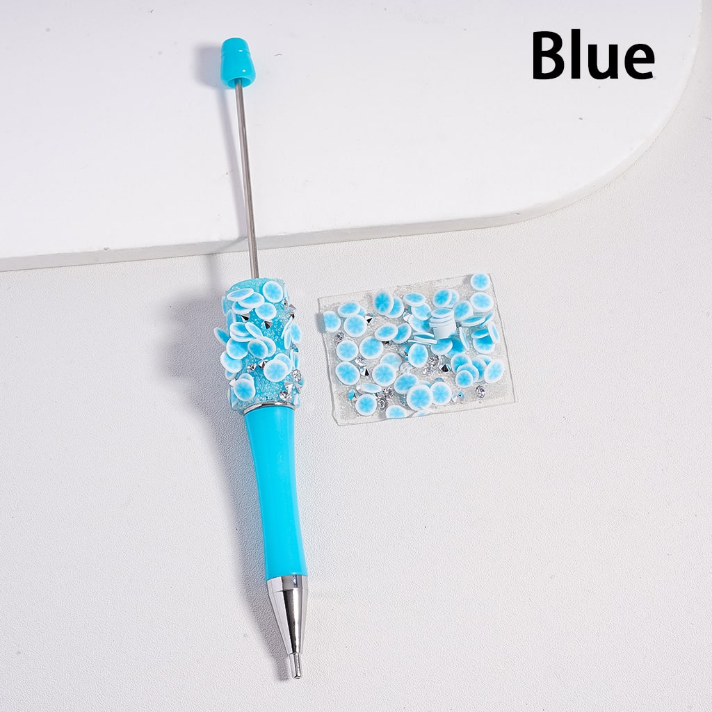DIY Bling Bling Wrap Tape Fruits Series Apple, Orange, Kiwi, Pineapple, Carrot for Pen, Clear Cone Shape with Rhinestones, 78 pcs Sheet