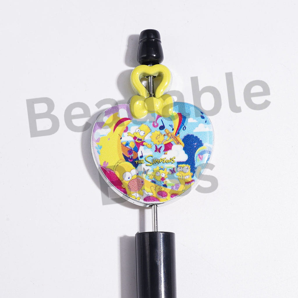 Acrylic Beads and Pendants American Humorous Family Series, Random Mix