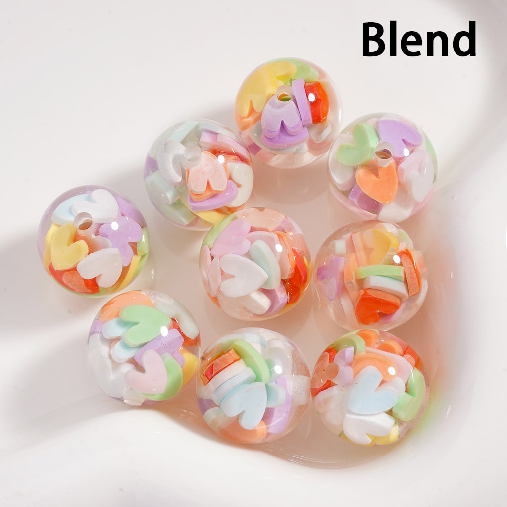 Glitter Acrylic Beads Star Shap with Meteor Crater Design Double Color 20MM Single Color Available in 100pcs Whole Bag Only