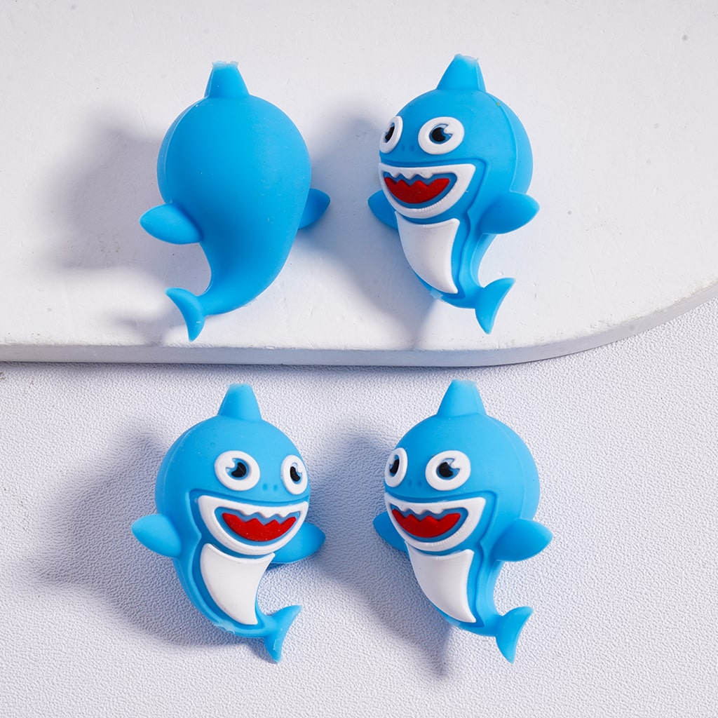 3D Sea Animal Underwater Pals Sea Horse Starfish Jellyfish Octopus Silicone Focal Beads