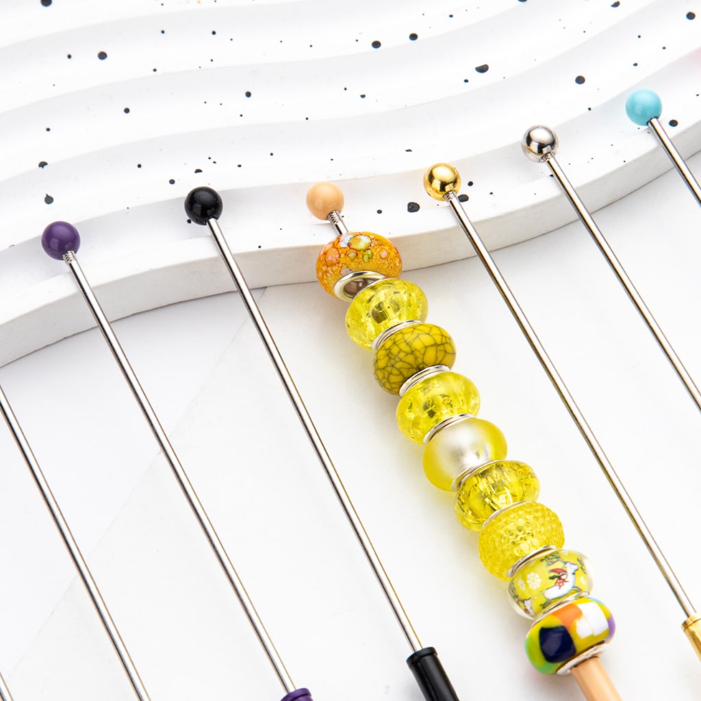 Alligator Clips Beadable Random Mix and Silver Color 138mm