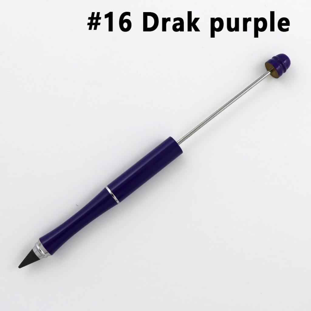 New Style Metal Beadable Pencils in Solid Color