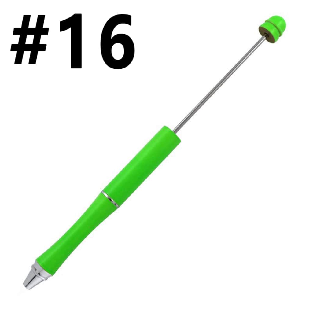 Metal Beadable Pens New Style Fashion in Solid Color (Refill Replacement is Available)