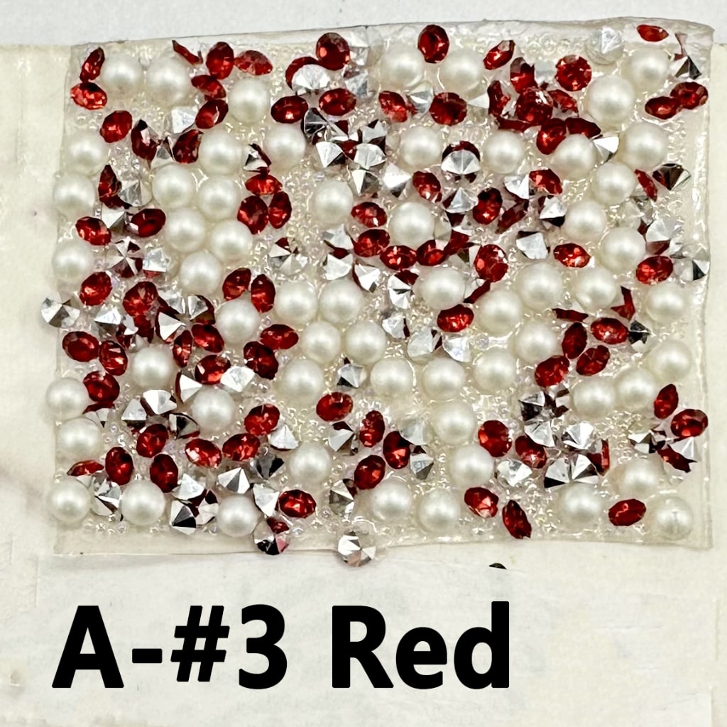 Wraps Tapes with White Pearls Cone Shape DIY Bling Bling Rhinestones for Pen, Around 40*28MM, 78pcs in 1 Sheet, Please Read the Description