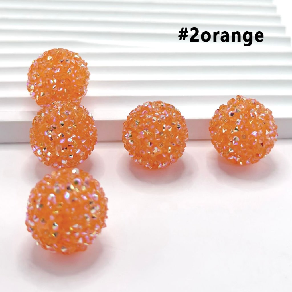 7 Color Series and 28 Single Colors Mix Round Sugar Beads, 20MM