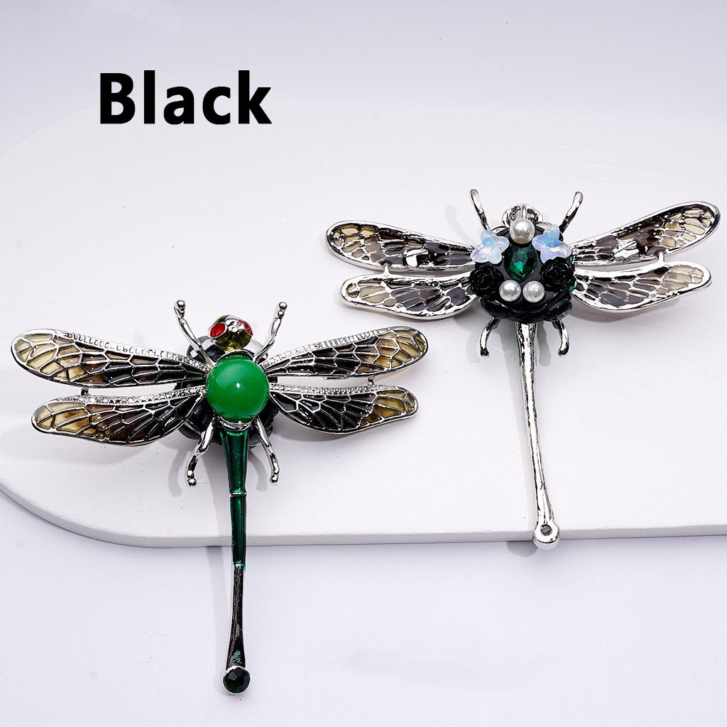 Silver Alloy Dragonfly Clay Beads Embellished with Shiny Rhinestones, Butterflies, Flowers, White Pearls, and Hearts, Around 85*91MM