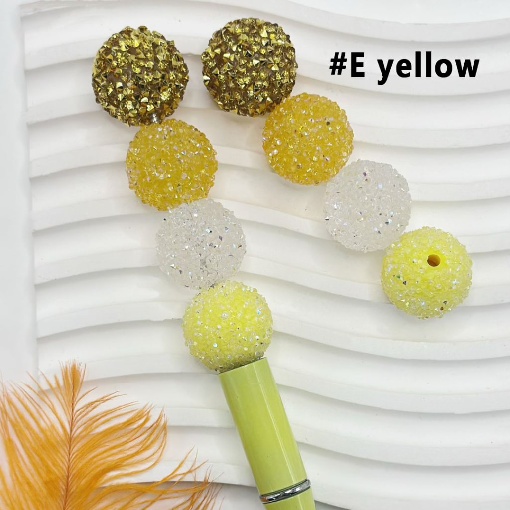 7 Color Series and 28 Single Colors Mix Round Sugar Beads, 20MM