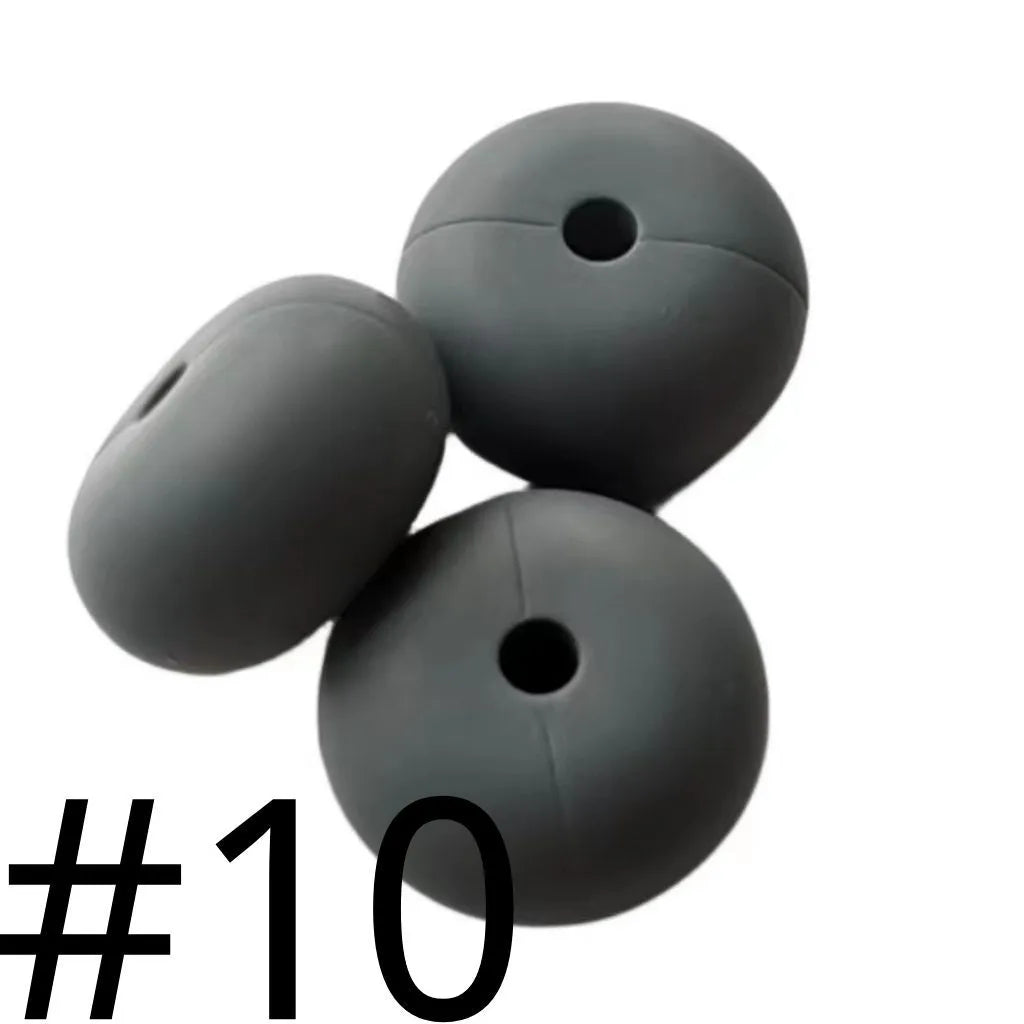 Wheel Beads Abacus Silicone Beads