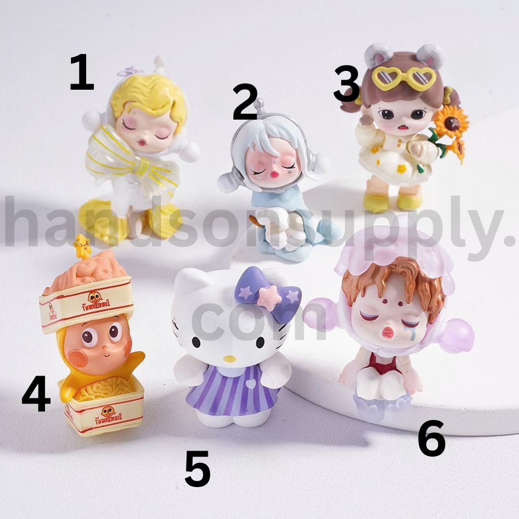 K-Pop Demon Hunter Theme Mixed Shapes Acrylic Beads Random mix