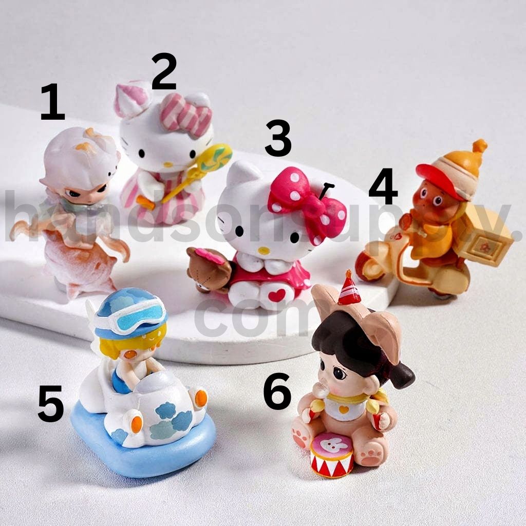 Cute Blind Box Hello Kitty & Dimo Twinkl Twinkl Be a Little Star Series Figurine Jewelry Accessory (No Hole)