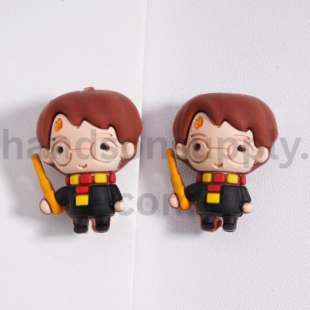 Shield 3D Silicone Focal Beads with Adhesive Back Mold Design