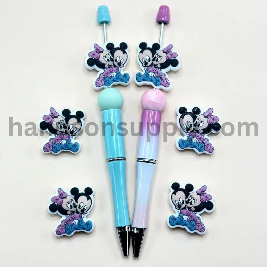 Cute Micke Minni Desinger in VL Disne Silicone Focal Beads