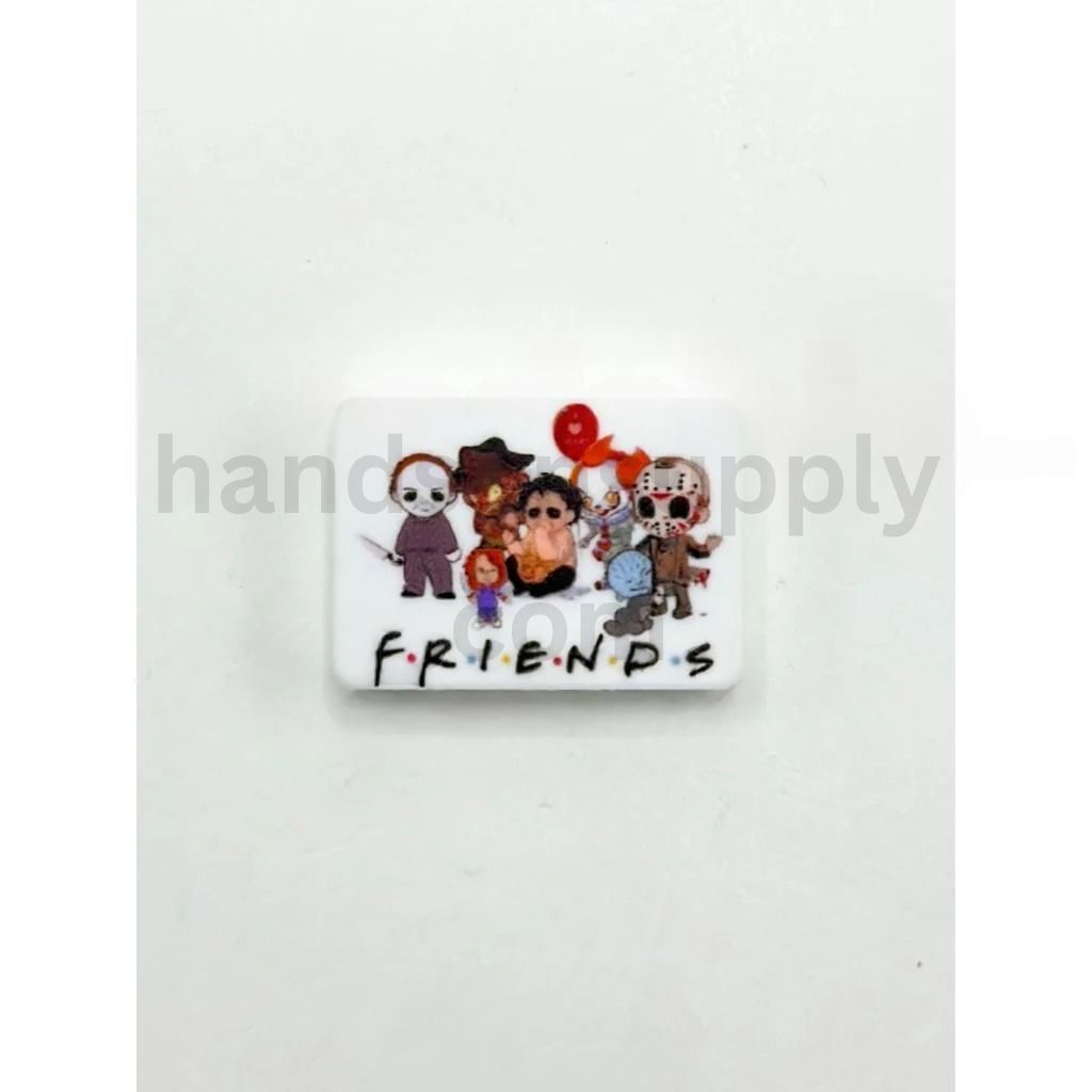We are Horror Friends Cartoon Killer Jansun Silicone Focal Beads
