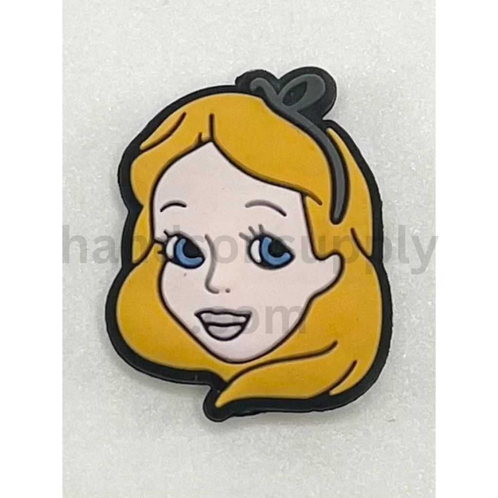 Magical Alice in Wonder Royal Girl Silicone Focal Beads
