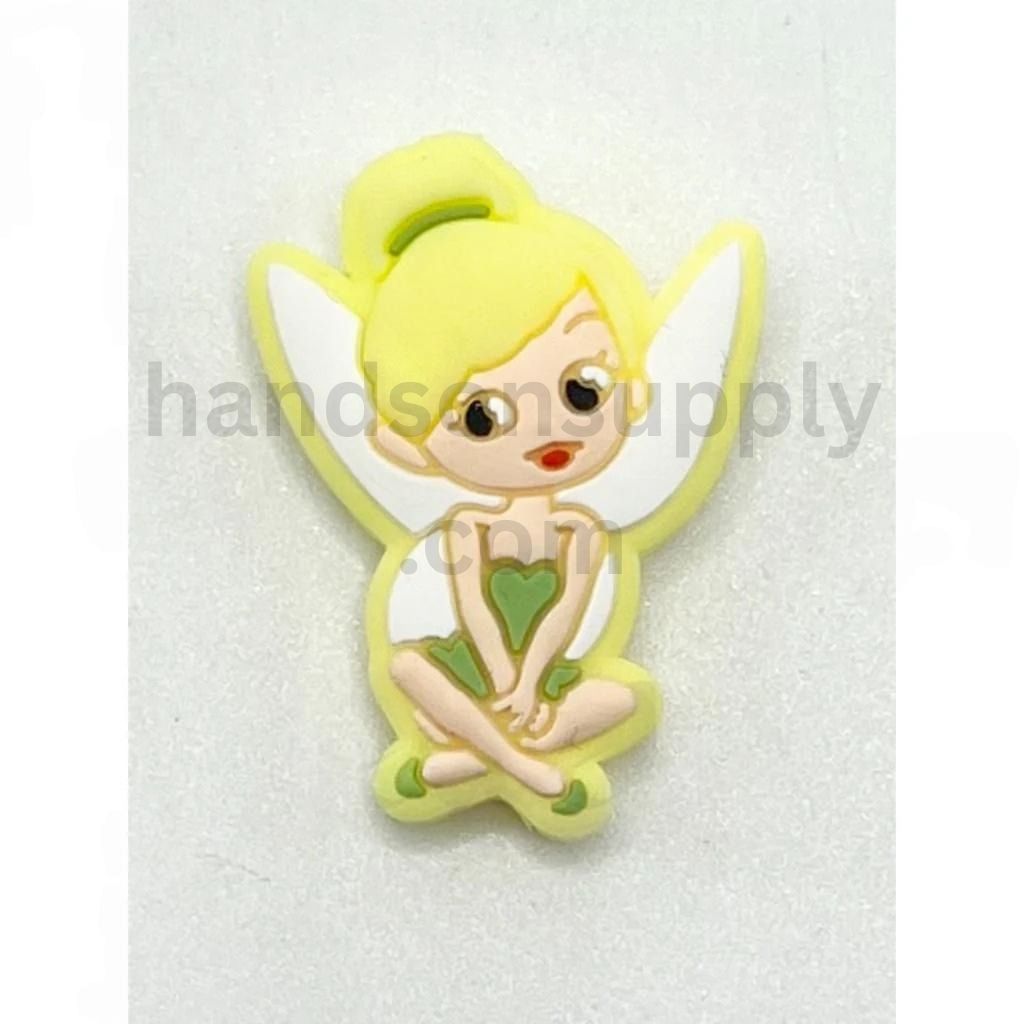 Whimsy Wings Cartoon Tinker Bell Silicone Focal Beads