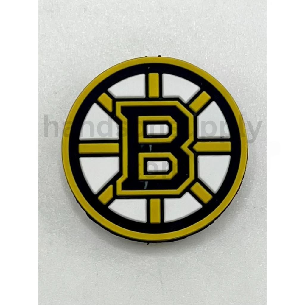 New Sport NHL Boston Bruin Silicone Focal Beads