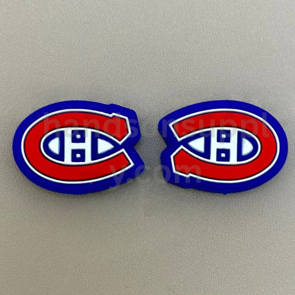 Hockey Team Canada Montreal Canadie Silicone Focal Beads