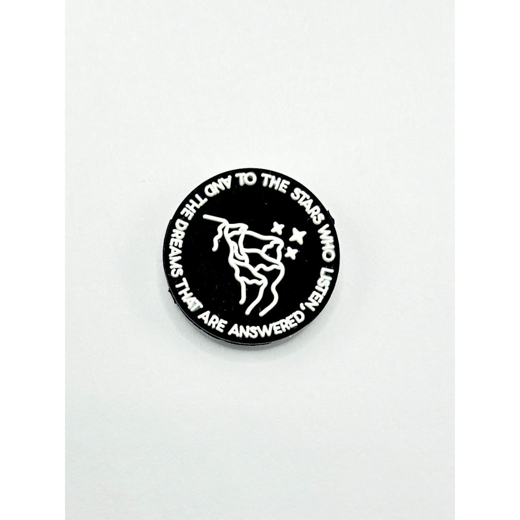 And The Dreams That Are Answered To The Stars Who Listen Silicone Focal Beads