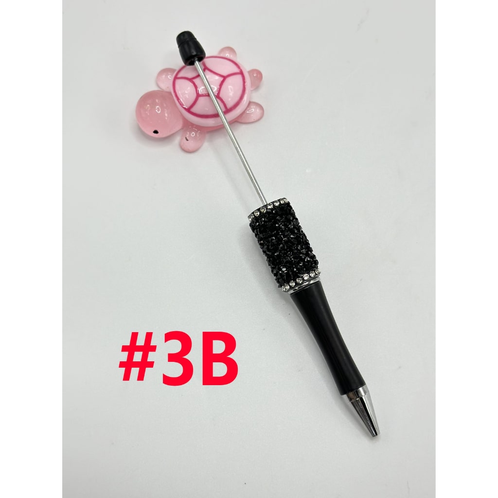 Sugar Wrap with DIY Beadable Pen Clear Rhinestone Chain in Solid Colors , Please Read the Description