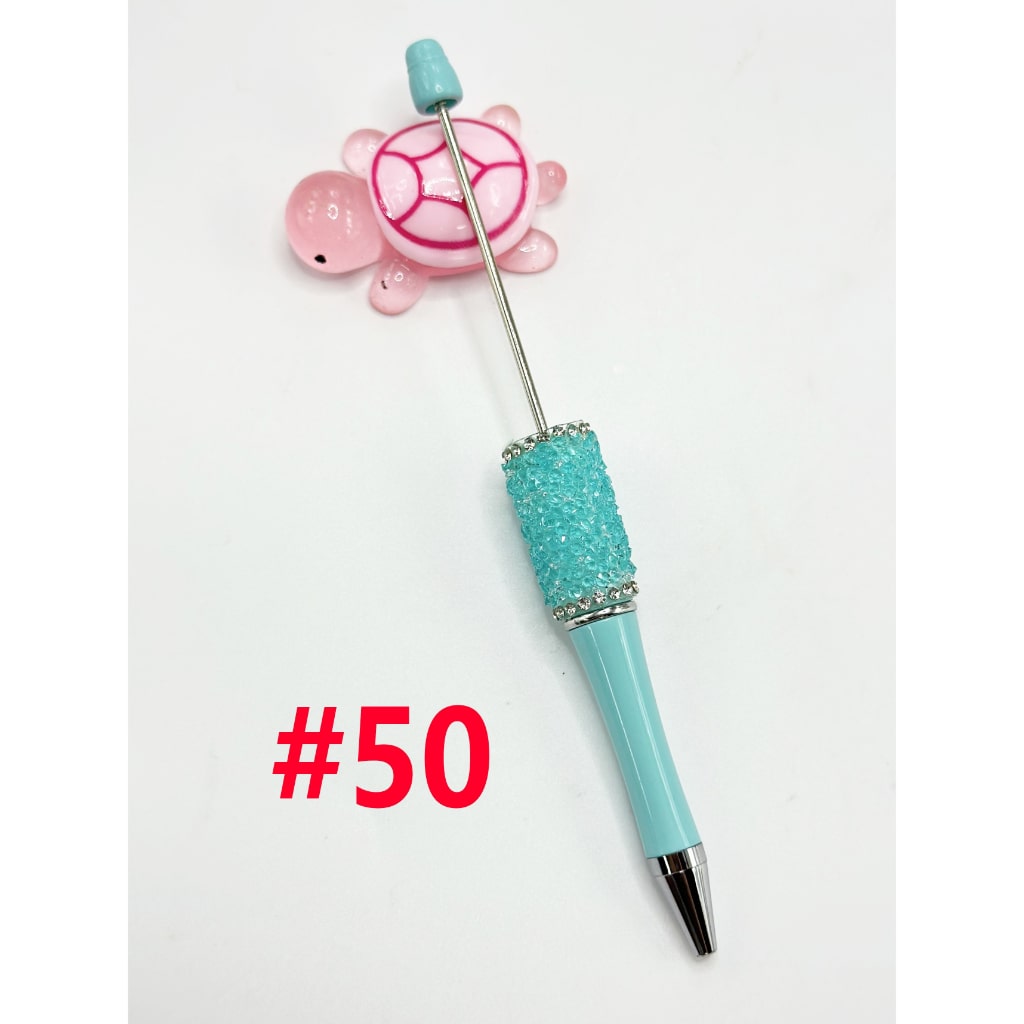 Sugar Wrap with DIY Beadable Pen Clear Rhinestone Chain in Solid Colors , Please Read the Description