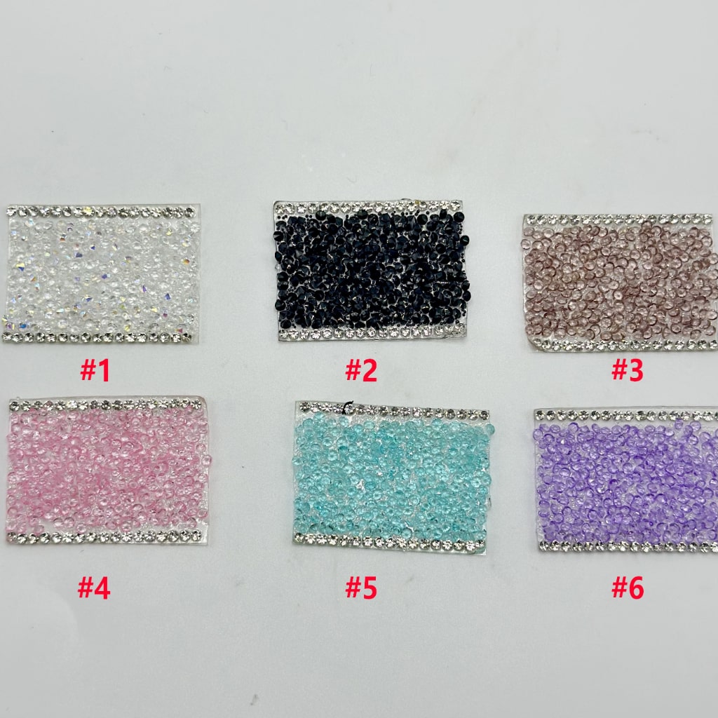 Sugar Wrap with DIY Beadable Pen Clear Rhinestone Chain in Solid Colors , Please Read the Description