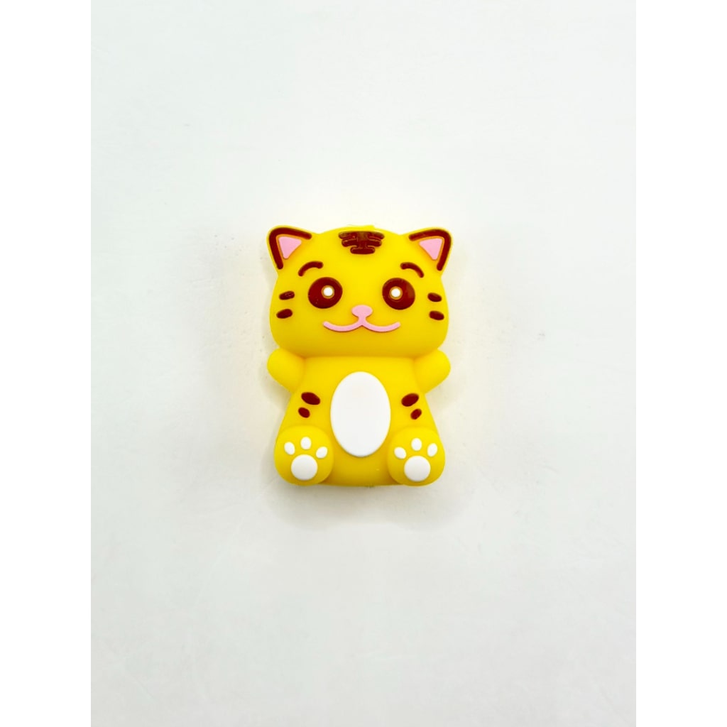 Cute 3D Little Honey Bear Silicone Focal Beads