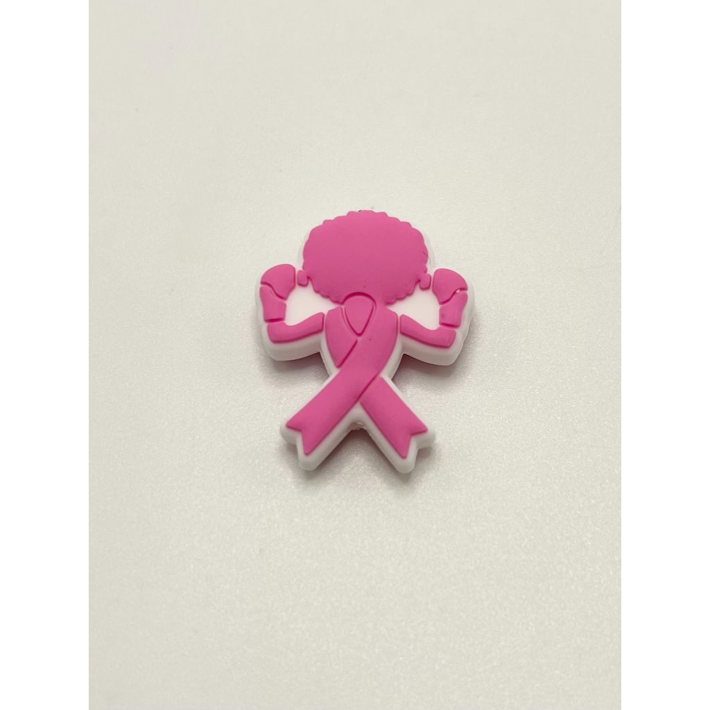 Awareness Man Cancer Men Ribbon Silicone Focal Beads