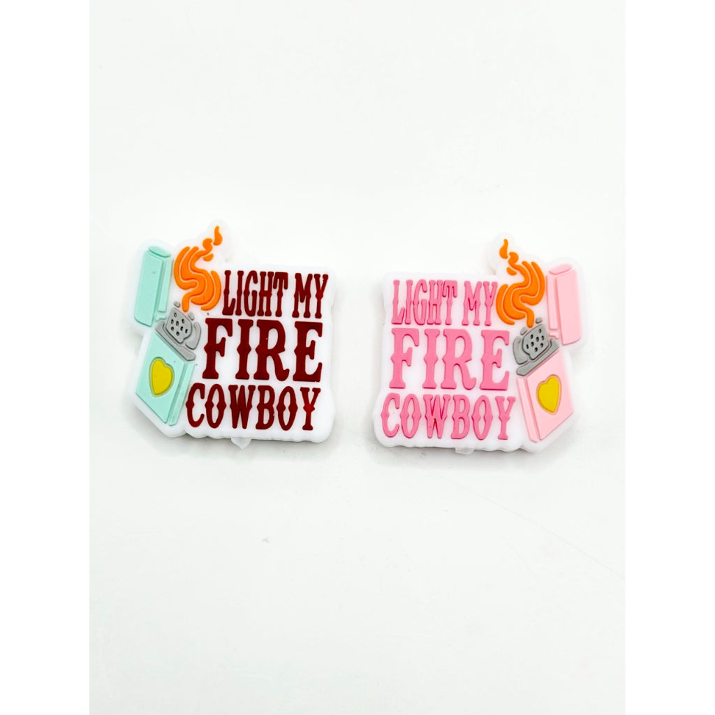 My Fire Texas Football Light Silicone Focal Beads
