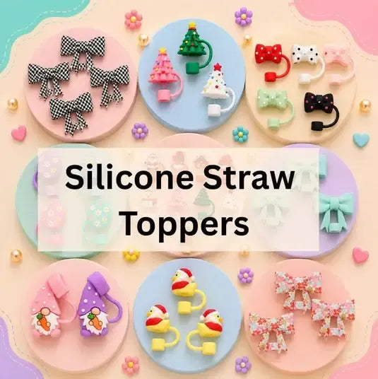 Silicone Straw Toppers