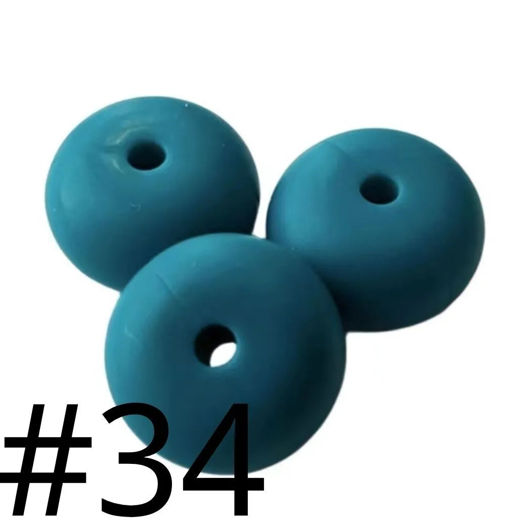 Wheel Beads Abacus Silicone Beads