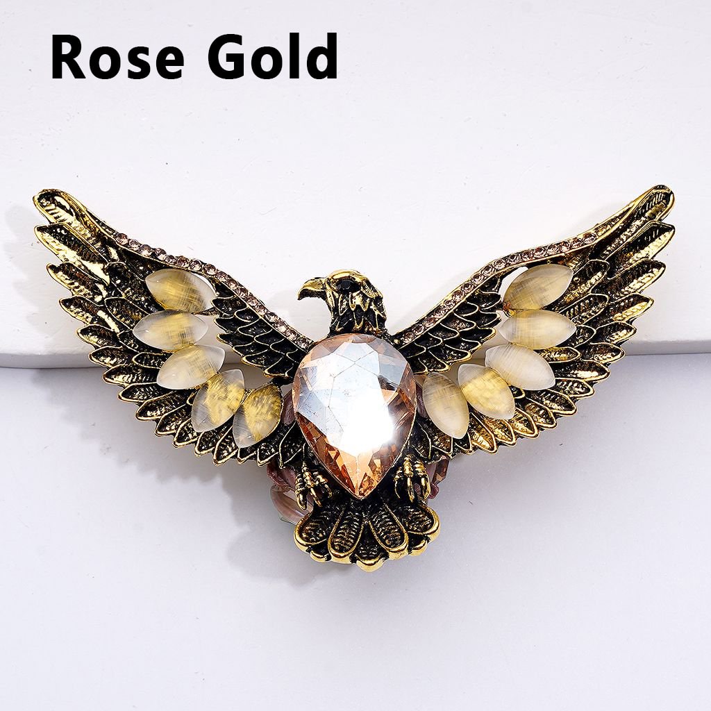 Large Water Drop Exquisite Fancy Gold Silver Alloy Eagle with Shiny Rhinestones White Pearls Cute Hearts Flowers Snowflakes Clay Beads, Around 80*50MM