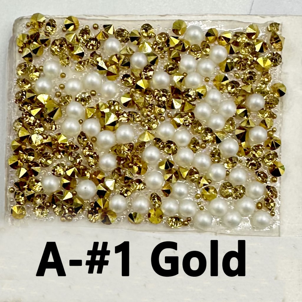 Wraps Tapes with White Pearls Cone Shape DIY Bling Bling Rhinestones for Pen, Around 40*28MM, 78pcs in 1 Sheet, Please Read the Description