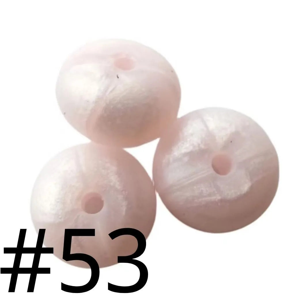 Wheel Beads Abacus Silicone Beads