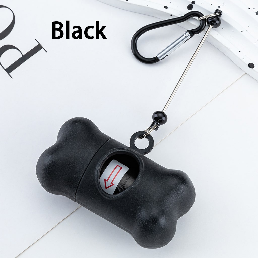 DIY Multi‑Color Metal Keychain with Lobster Clasp & Personalized Pet Waste Bag Holder 20*8*4CM, (Please Read Description)