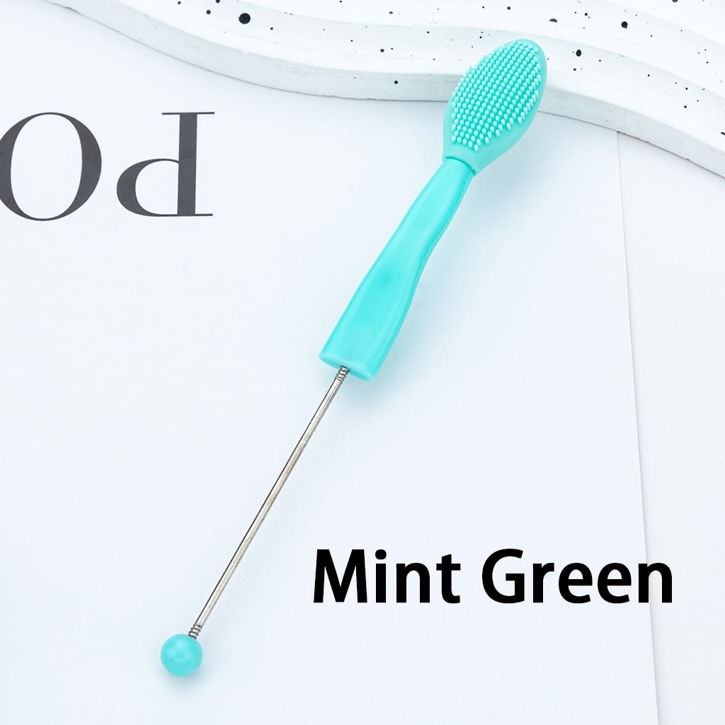 DIY Beadable Multifunction Cleaning Brush Solid-Color 156MM