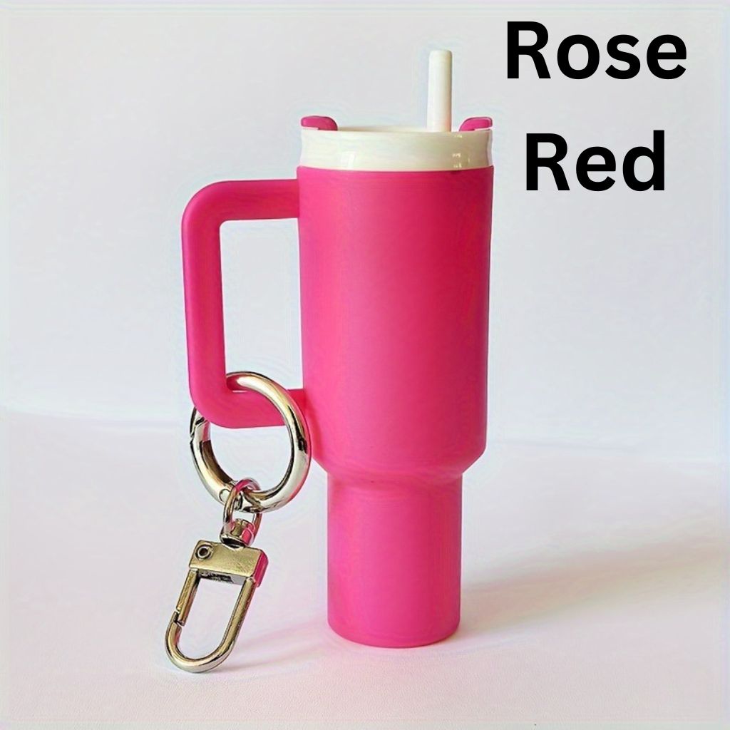 Tumbler Keychain Chapstick Holder, Mini Tumbler Chapstick Holder, Size 1053cm