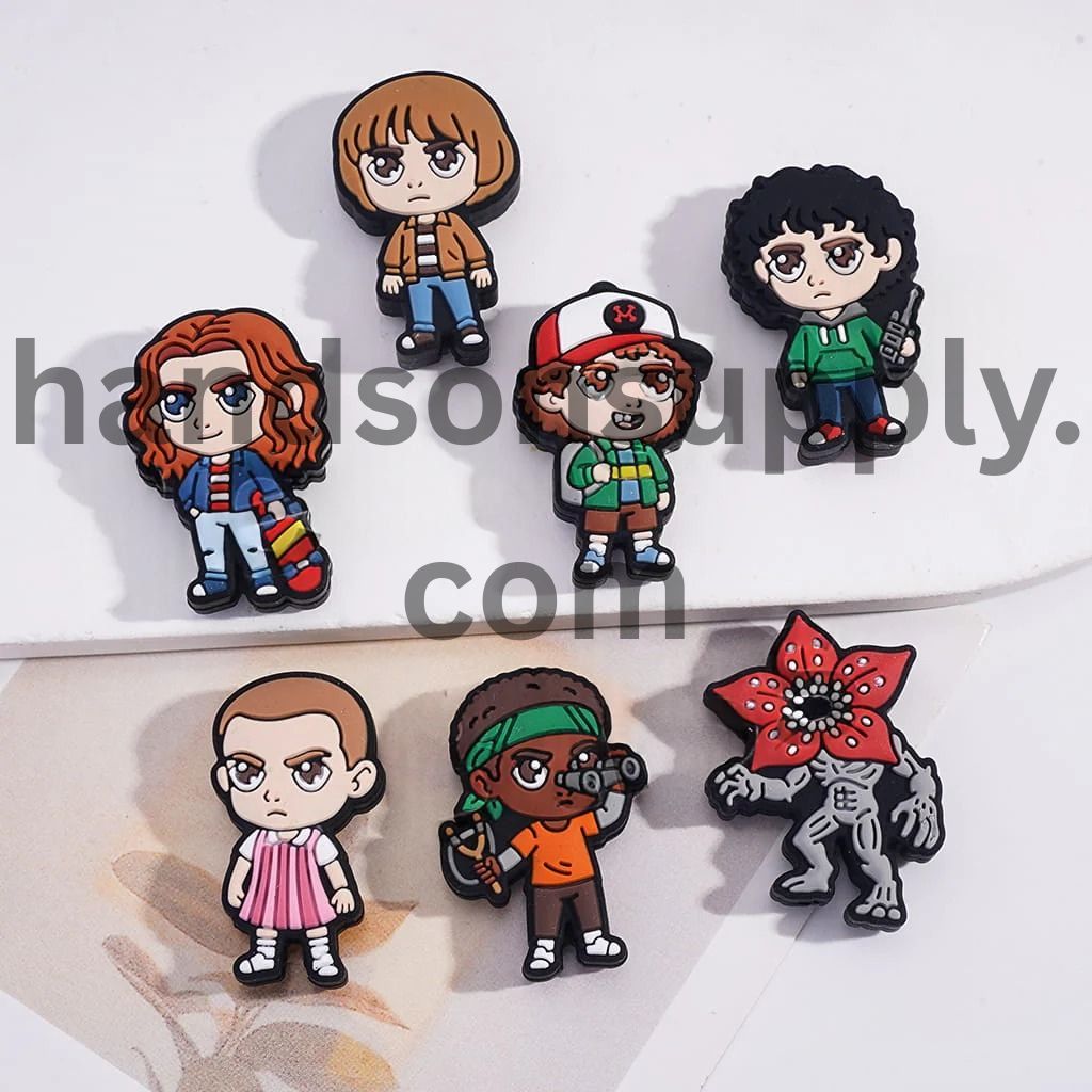 Characters from the Horror Series in Various Designs Silicone Focal Beads