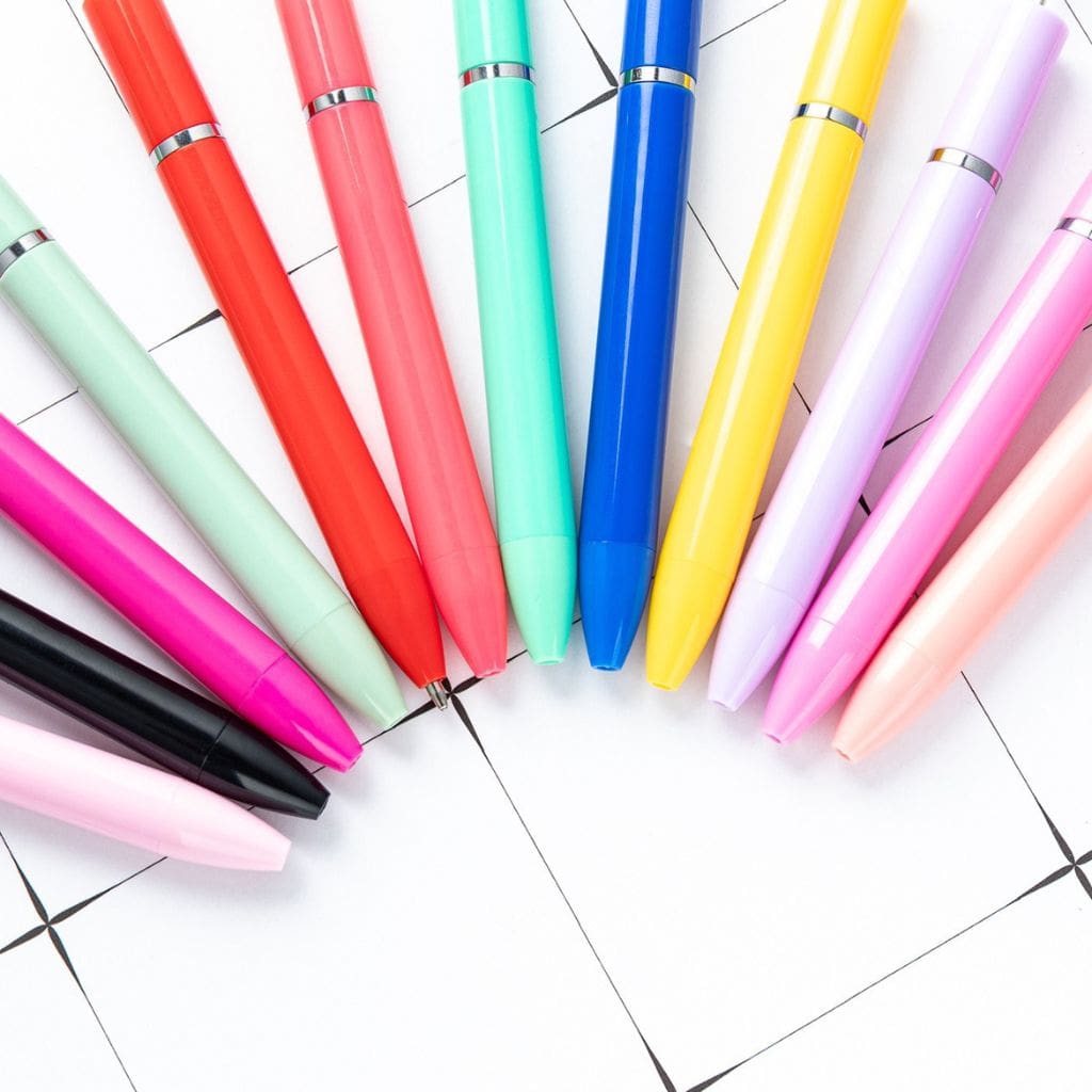 DIY Beadable Pen in Solid Color New Style Fashion, 167MM, Please Read the Description, (Refill Can be Replaced)