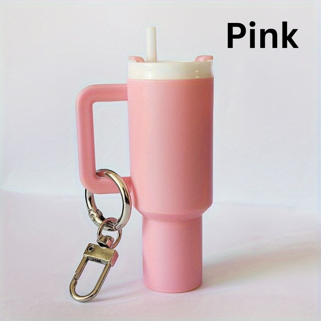 Tumbler Keychain Chapstick Holder, Mini Tumbler Chapstick Holder, Size 1053cm